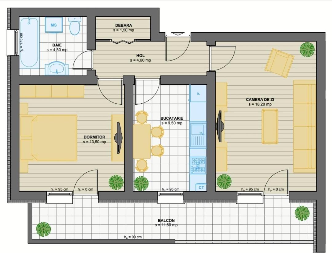 Apartament Rubin Сибиу Екстериор снимка